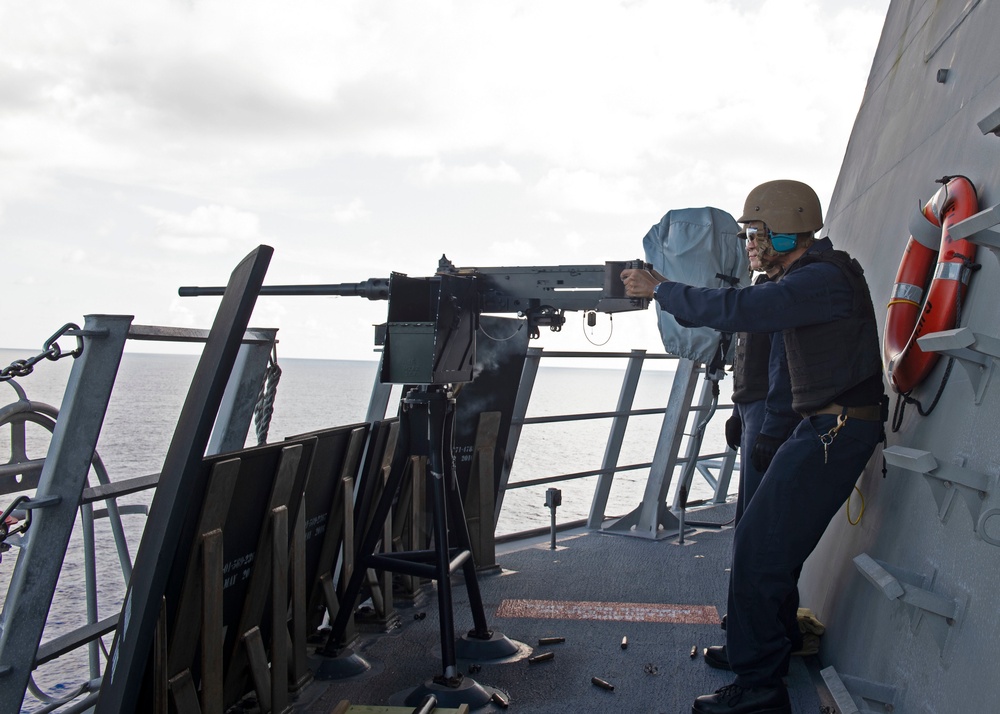 USS Gabrielle Giffords Gun Shoot