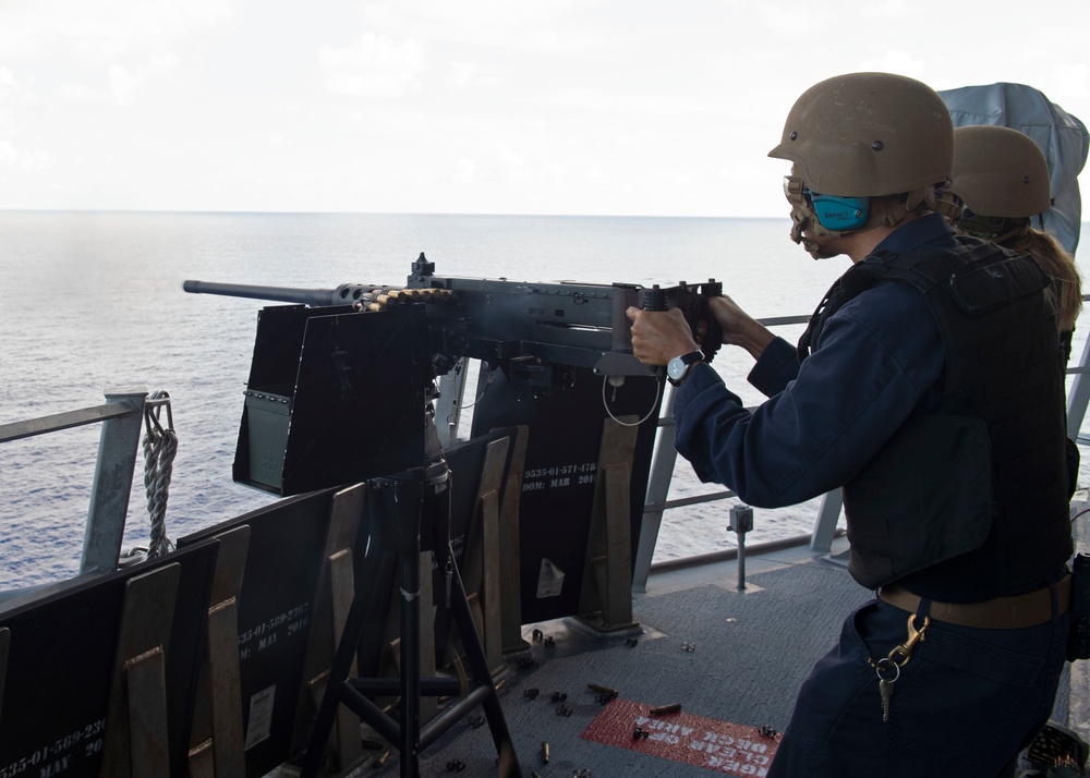 USS Gabrielle Giffords Gun Shoot