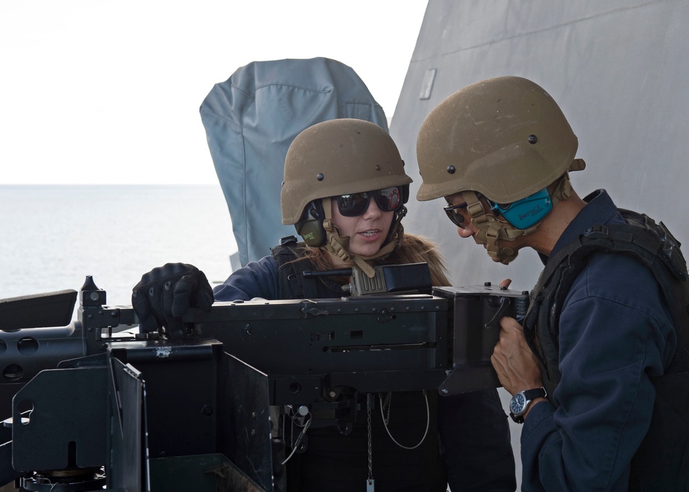 USS Gabrielle Giffords Gun Shoot