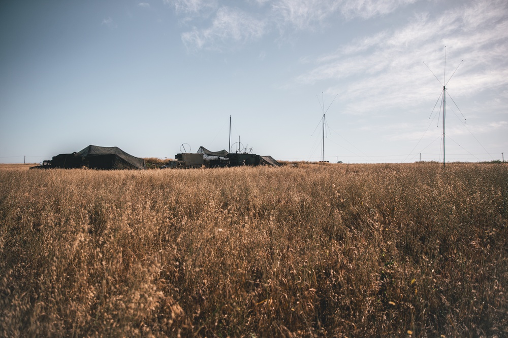 U.S. Marines Conduct Security Ops