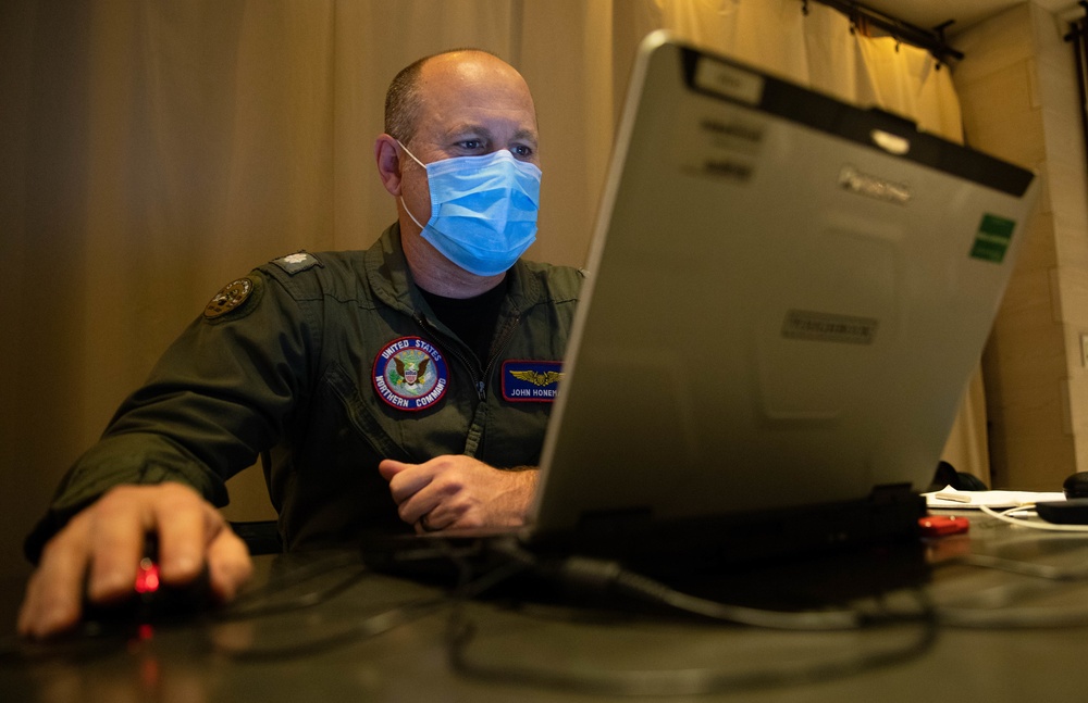 DoD Personnel Continue Working at a Local Hotel