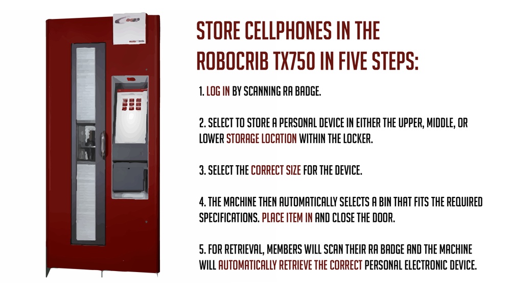 Schriever RA to get cell phone lockers