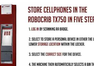 Schriever RA to get cell phone lockers