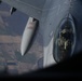 KC-135 refuels F-16 Fighting Falcons during Wisconsin Flyovers