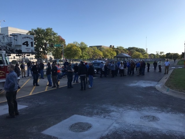 RIA factory holds annual fire drill