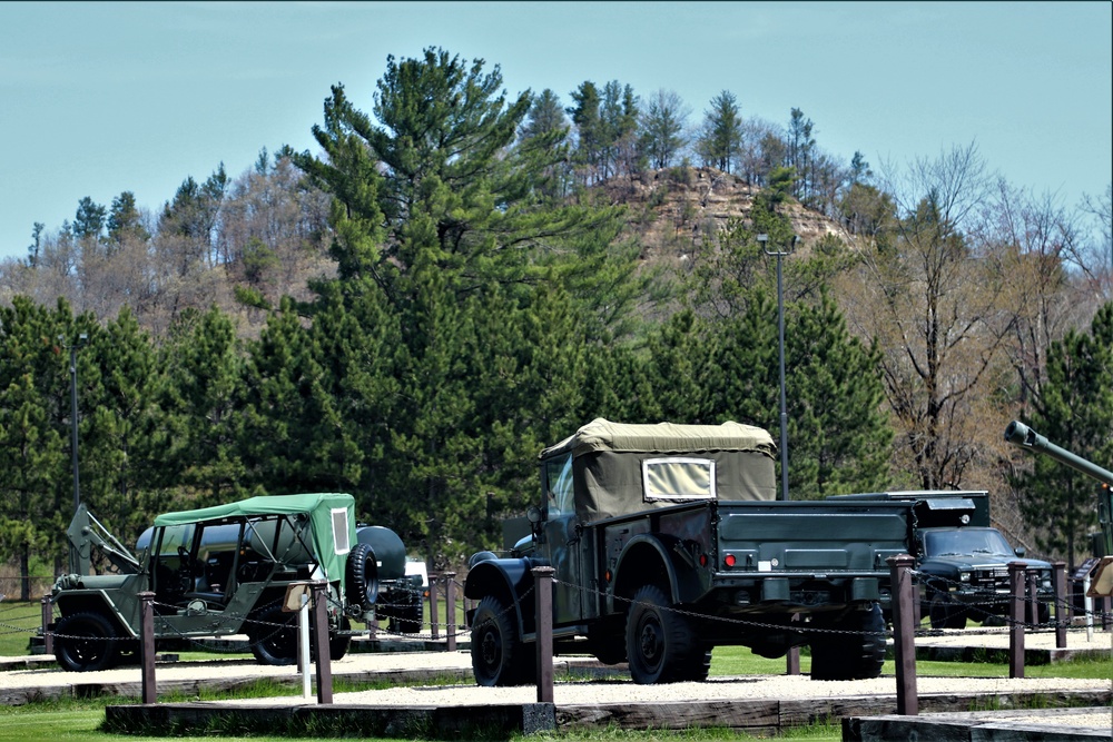 2020 Spring Views at Fort McCoy's Commemorative Area