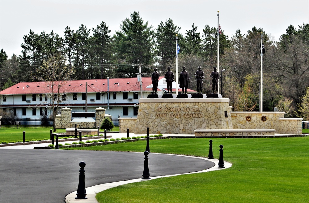 2020 Spring Views at the Fort McCoy Commemorative Area