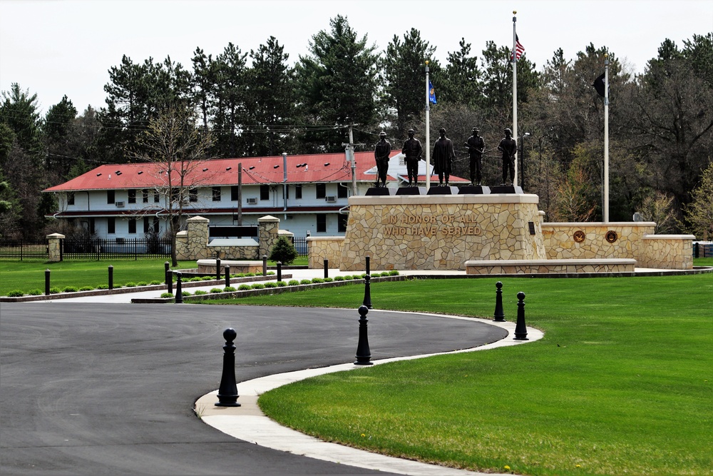 2020 Spring Views at Fort McCoy Commemorative Area