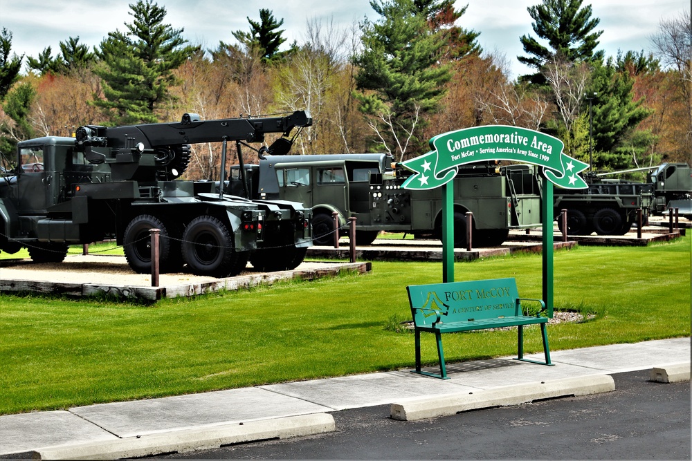 2020 Spring Views at Fort McCoy Commemorative Area