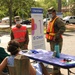 South Carolina National Guard Soldiers conduct a drive-thru testing site in support of South Carolina COVID-19 response efforts