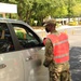 South Carolina National Guard Soldiers conduct a drive-thru testing site in support of South Carolina COVID-19 response efforts