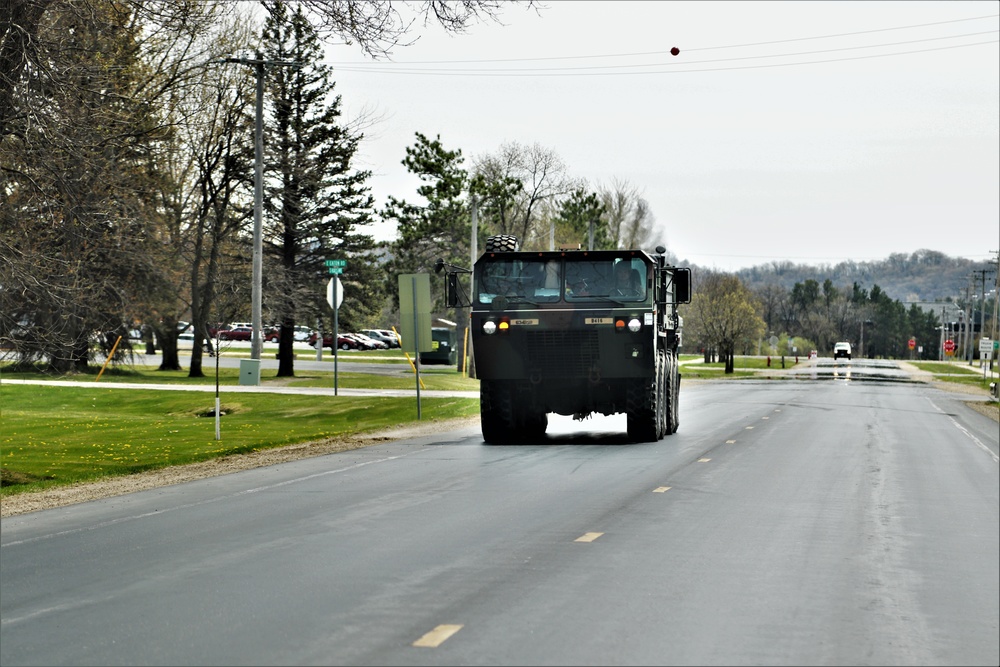 Vehicle ops at Fort McCoy