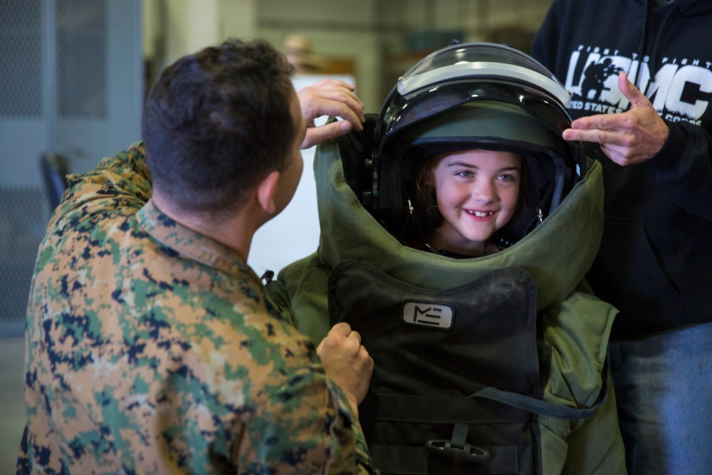 Kingman Young Marines Visit MCAS Yuma