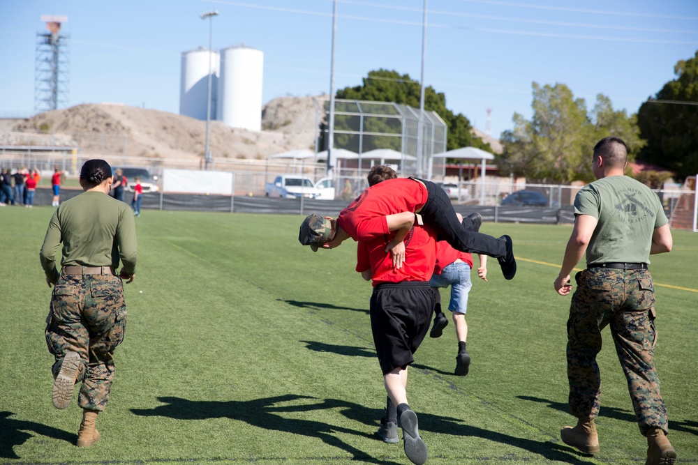 Kingman Young Marines Visit MCAS Yuma