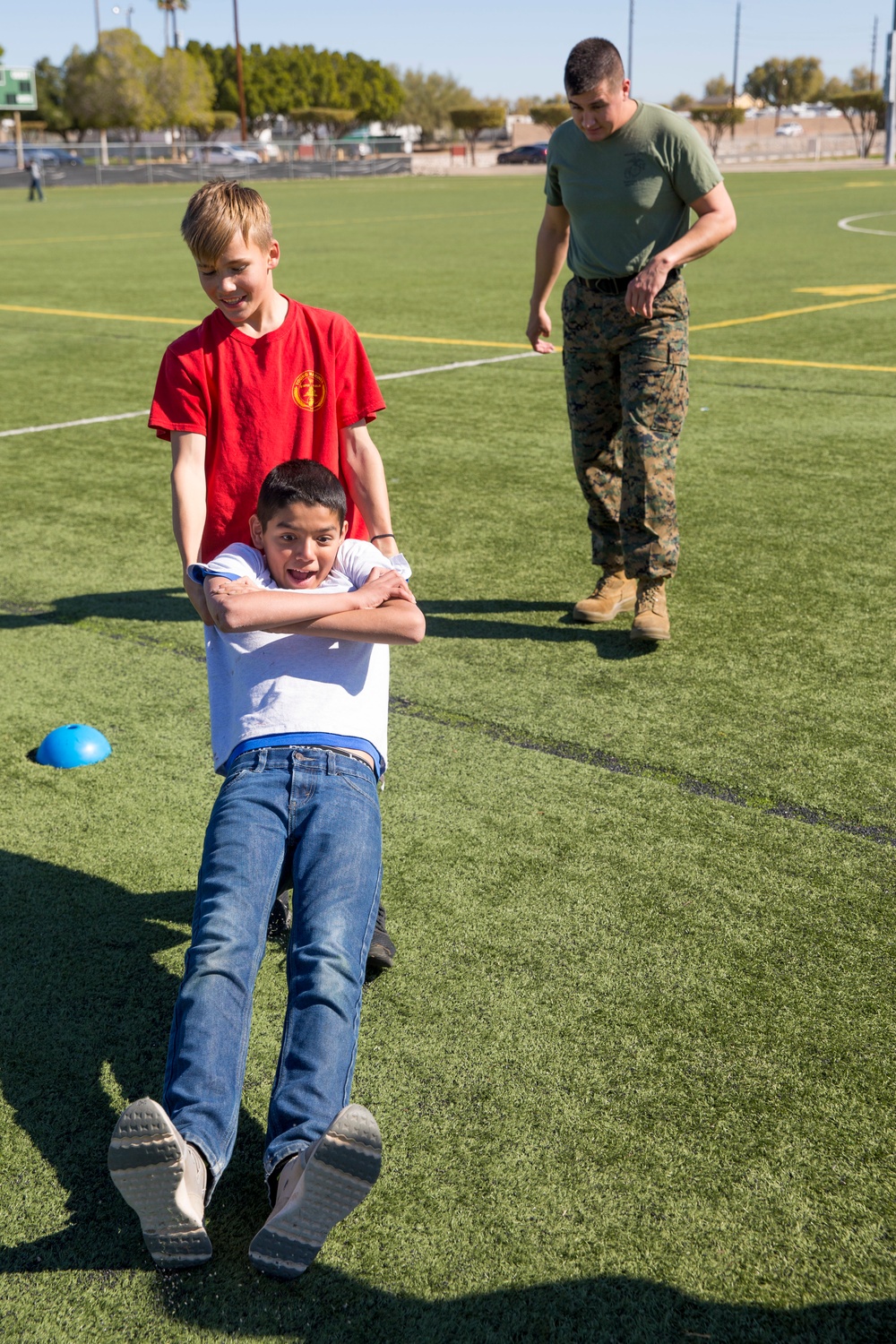 Kingman Young Marines Visit MCAS Yuma