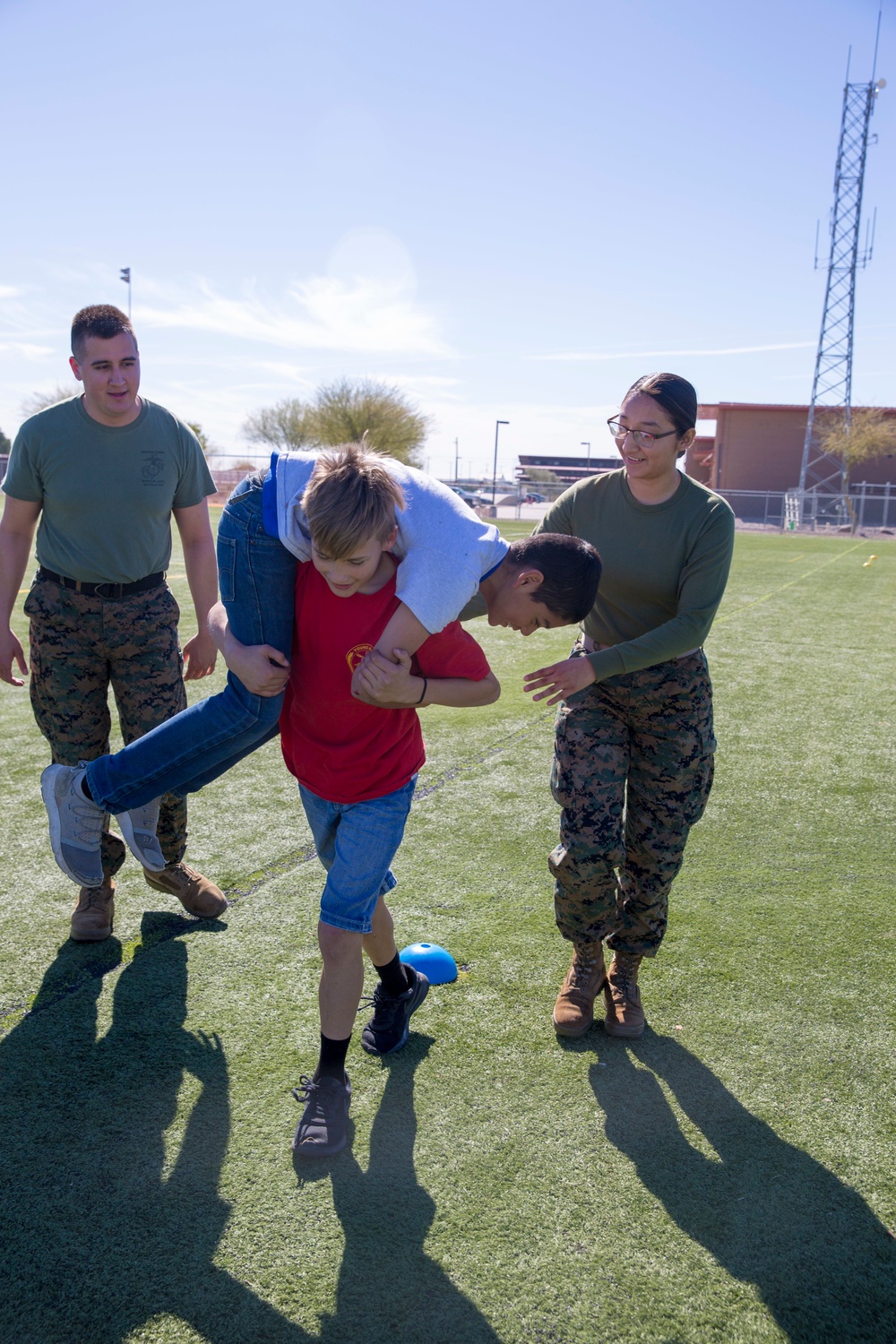 Kingman Young Marines Visit MCAS Yuma