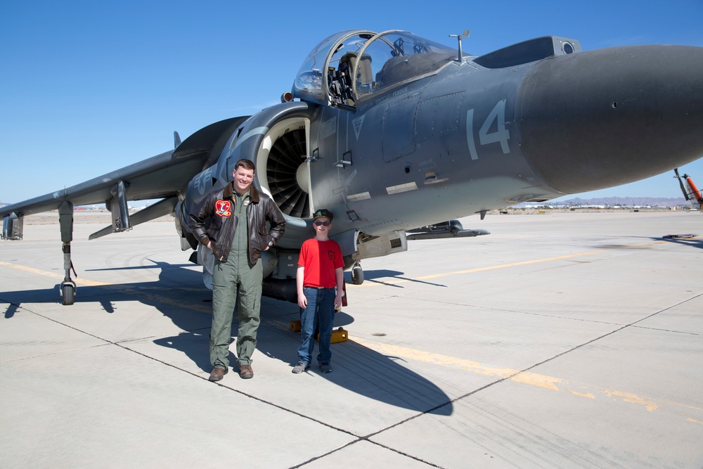 Kingman Young Marines Visit MCAS Yuma