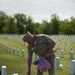 NSA Mid-South Places Flags at Veteran Cemetery