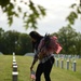 NSA Mid-South Personnel Place Flags at Veteran Cemetery