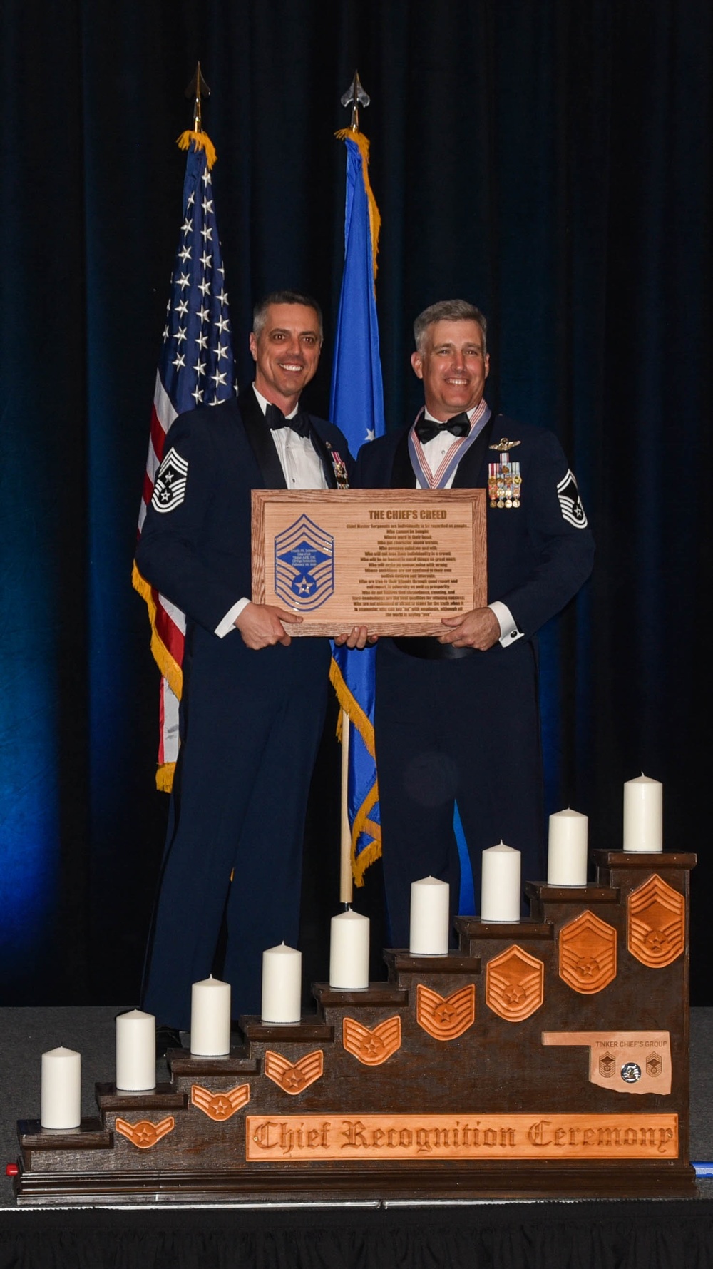 Tinker Celebrates New Chief Master Sergeants