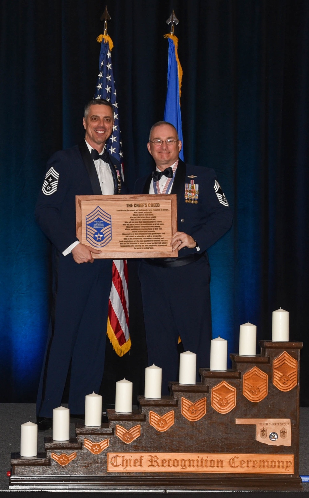 Tinker Celebrates New Chief Master Sergeants