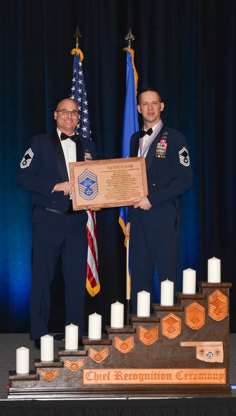 Tinker Celebrates New Chief Master Sergeants