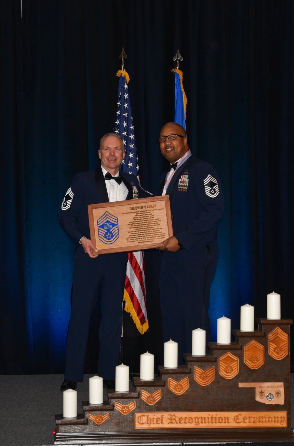 Tinker Celebrates New Chief Master Sergeants