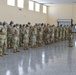 1218th Transportation Company conducts change of command ceremony during COVID-19 response
