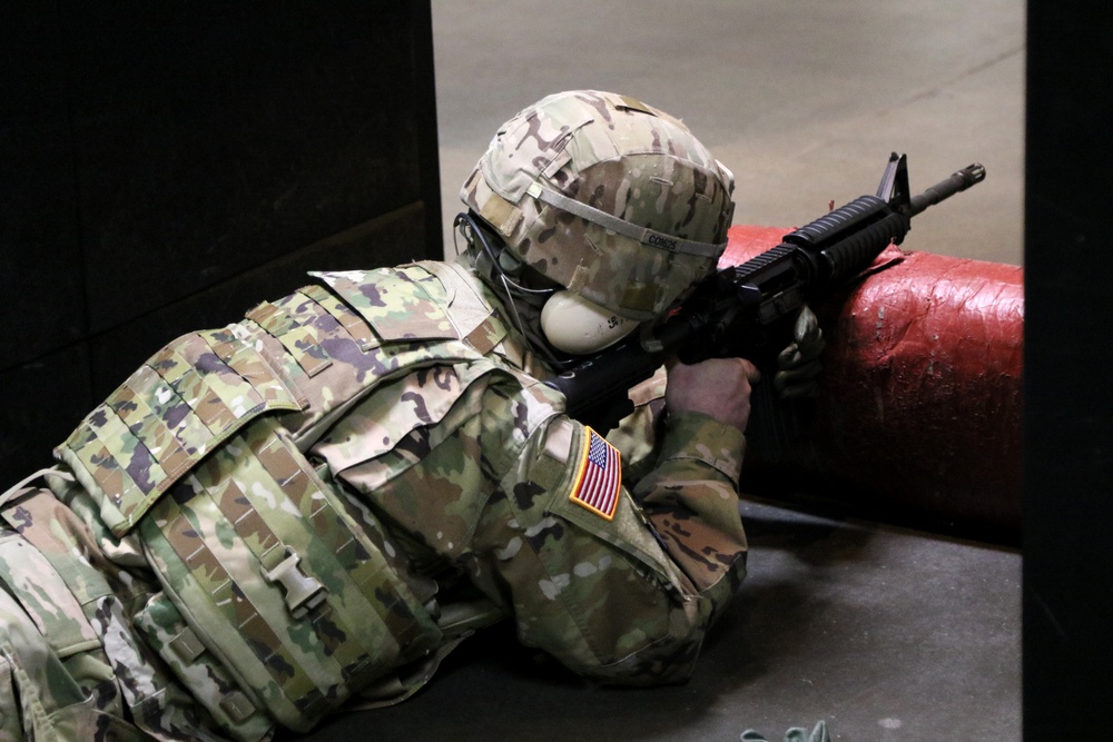 Workhorse Soldiers conduct weapons training