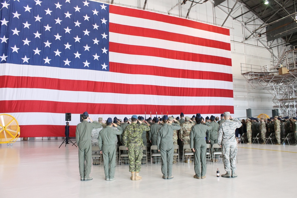 960th Airborne Air Control Squadron Change of Command