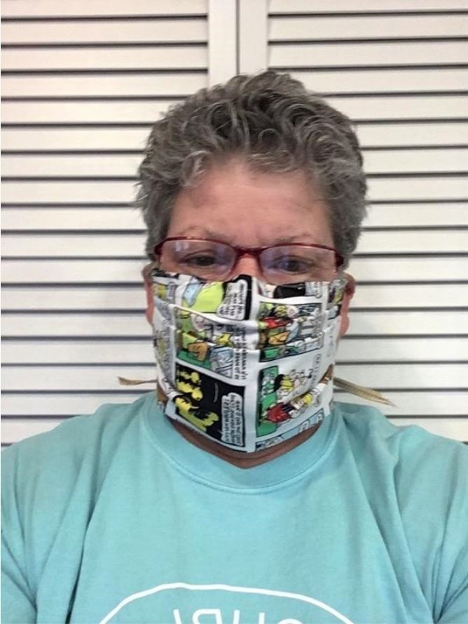 USAMMDA logistics analyst stitches hundreds of masks for the Frederick community
