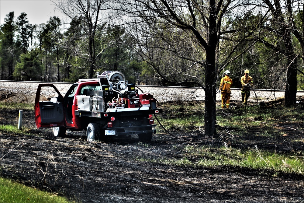 Fort McCoy prescribed burn team hold early May burn on installation