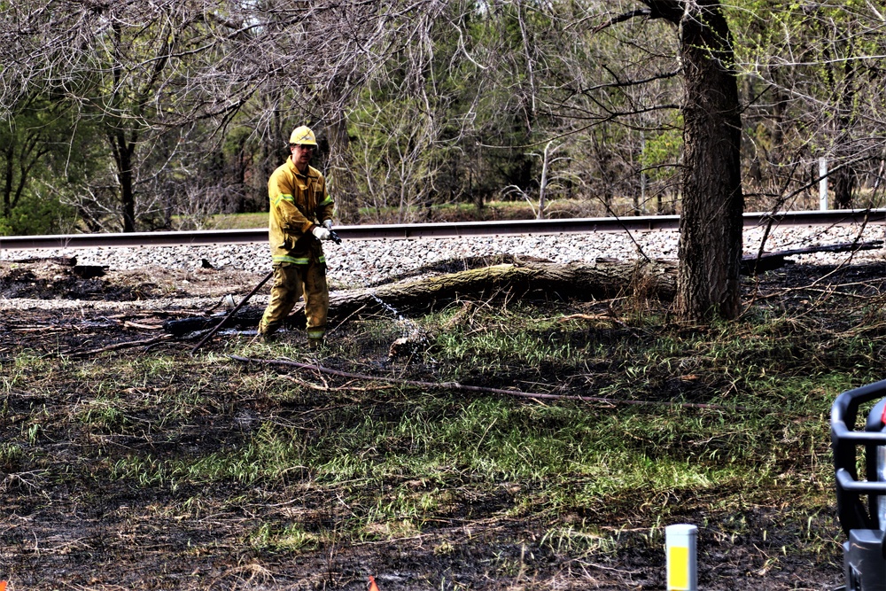 Fort McCoy prescribed burn team hold early May burn on installation