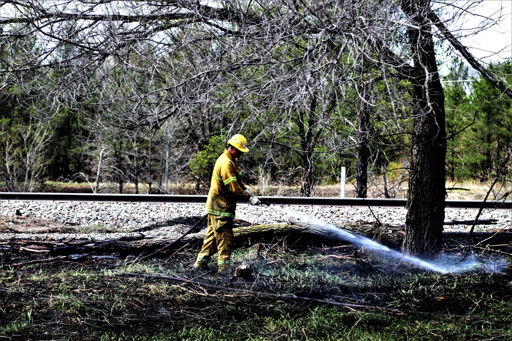 Fort McCoy prescribed burn team hold early May burn on installation
