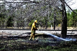 Fort McCoy prescribed burn team hold early May burn on installation