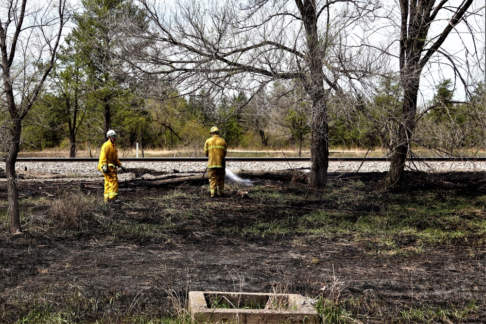 Fort McCoy prescribed burn team hold early May burn on installation