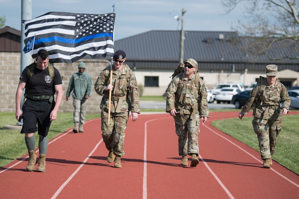 436th SFS Ruck March