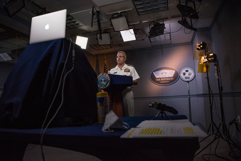 Admiral Delivers Virtual Commencement, Oath of Office to NROTC at Penn State