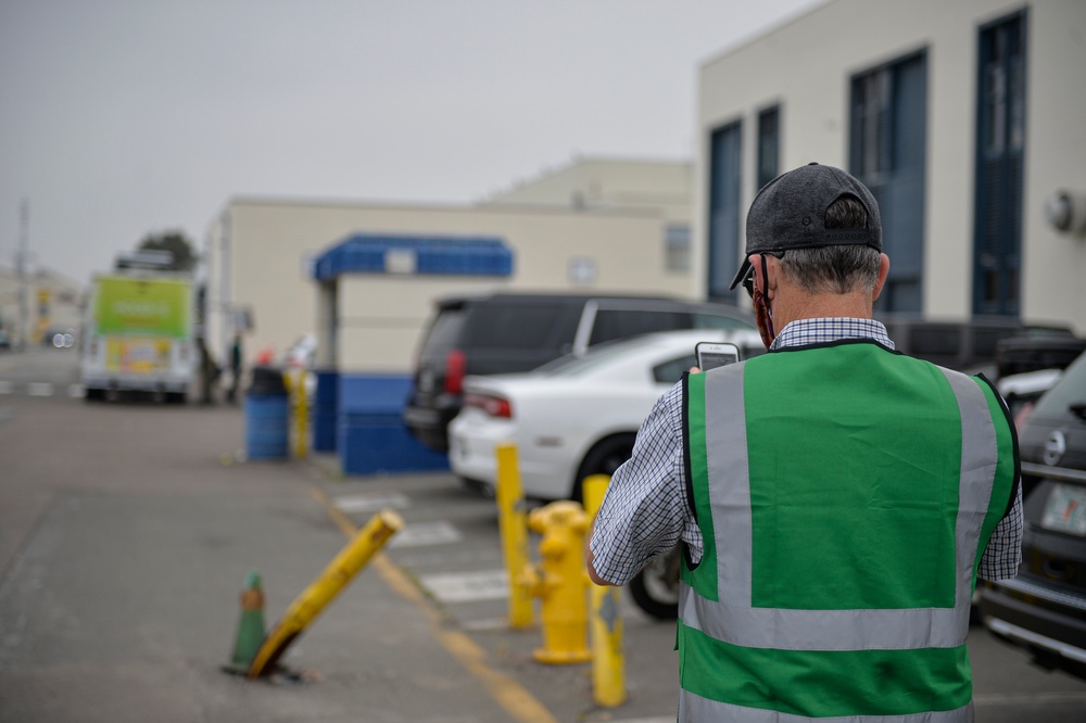 Occupational Health and Safety Specialist Conducts Safety Walk