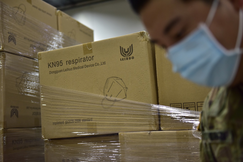 Warehouse support enables frontline medical workers