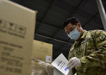 Warehouse support enables frontline medical workers