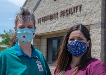 Beale Veterinary Treatment Facility employees help keep local family safe