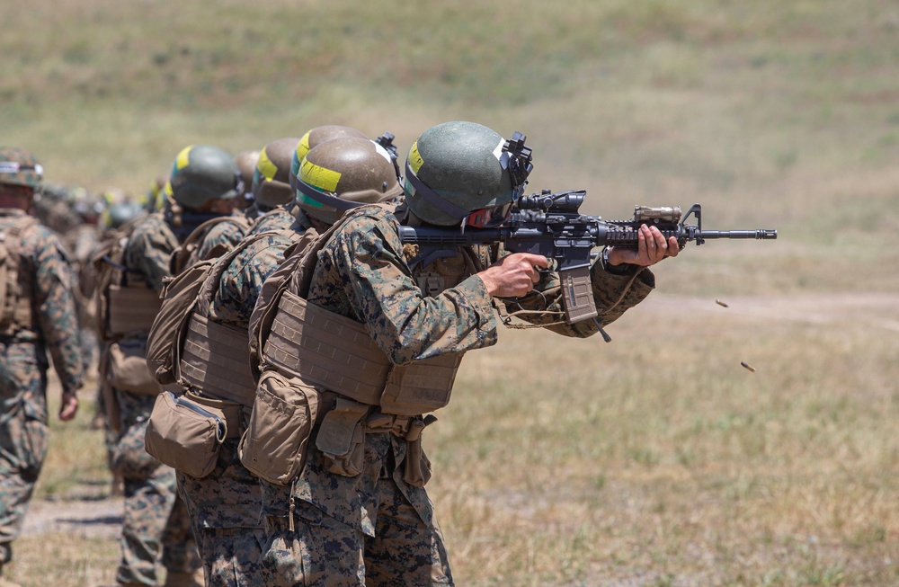 ITB Marines train on Range 210F