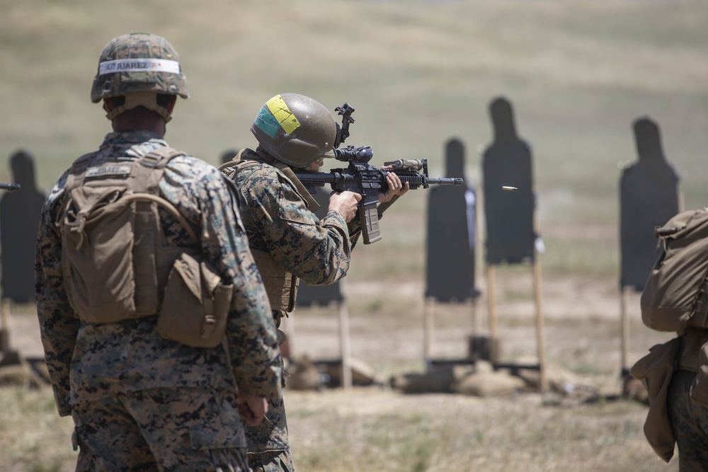 ITB Marines train on Range 210F