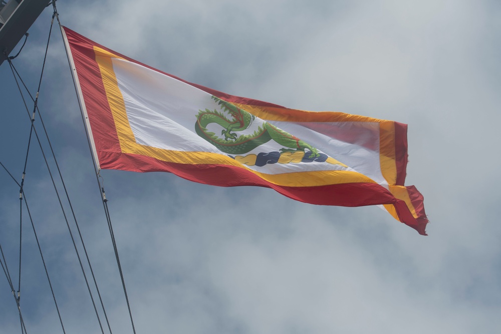 Carrier Strike Group 11 Holds Change of Command