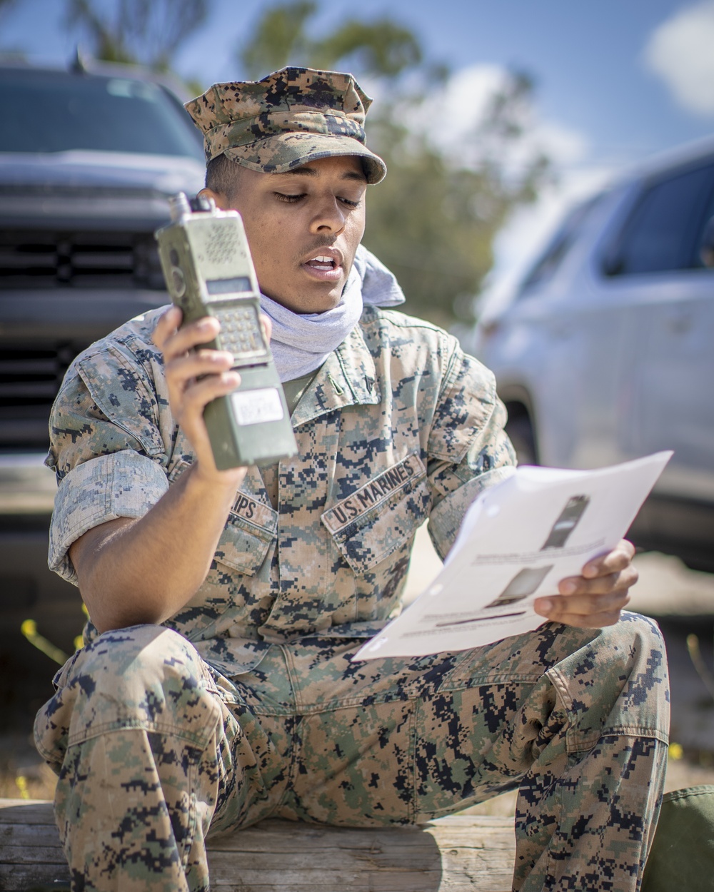 1st Intelligence Battalion Conducts Battle Skills Test