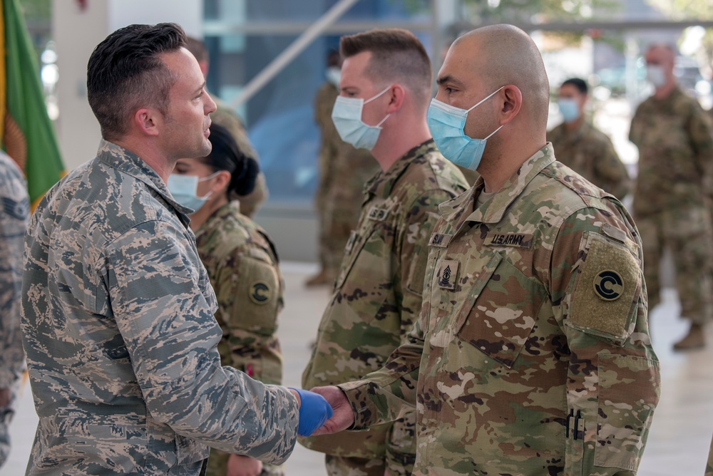 Colorado National Guard Members support the COVID-19 Response Efforts