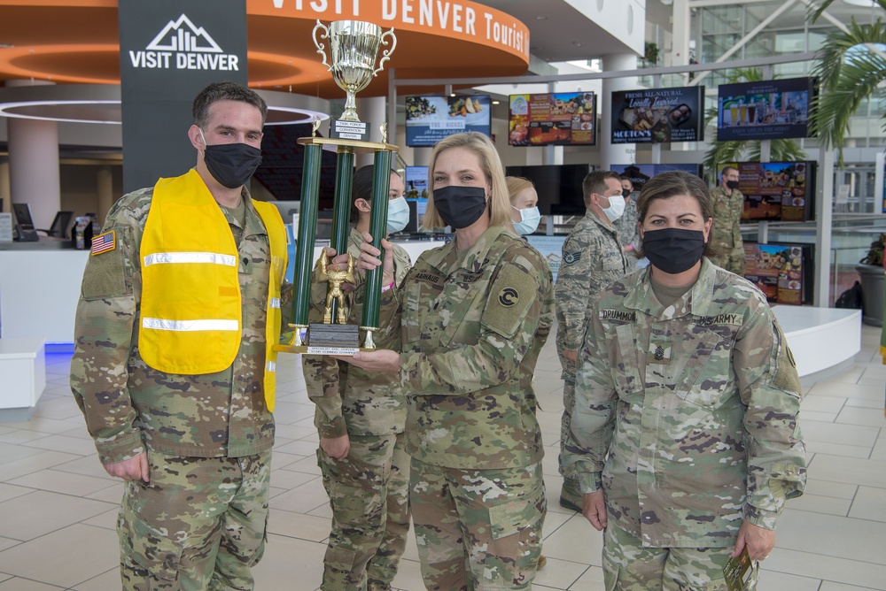 Colorado National Guard Members support the COVID-19 Response Efforts