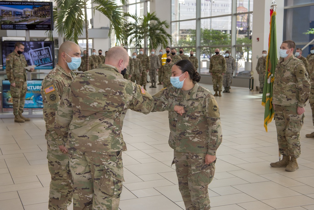 Colorado National Guard Members support the COVID-19 Response Efforts