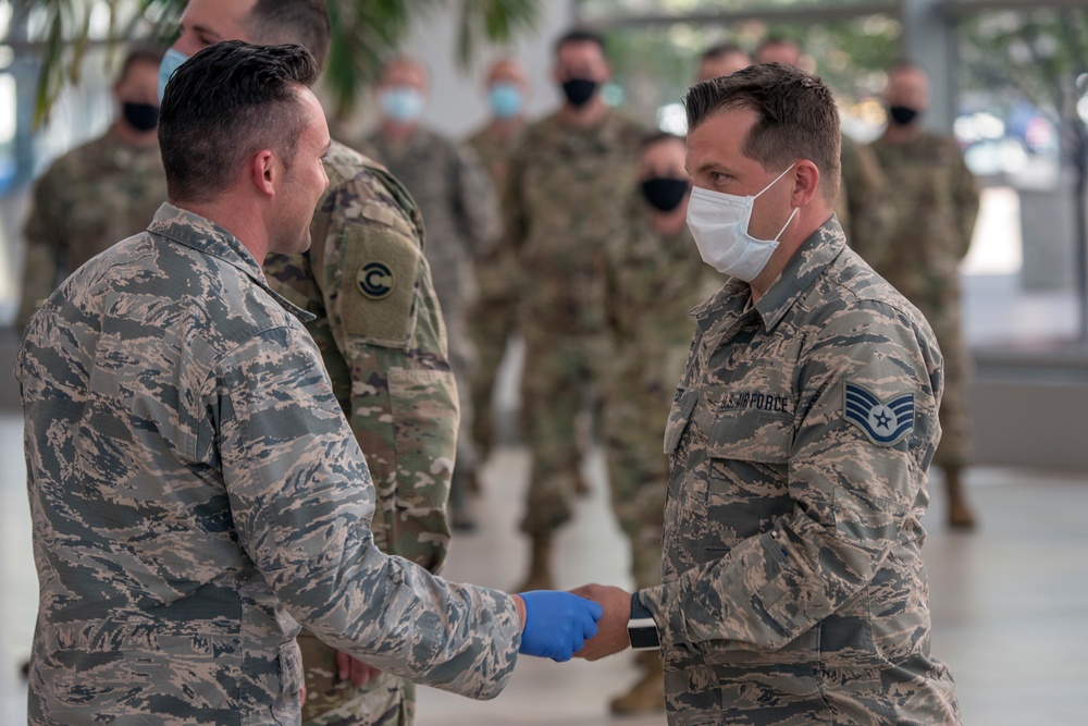 Colorado National Guard Members support the COVID-19 Response Efforts